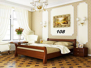 Ліжко Діана 140х190 Бук Щит 108 (Естелла-ТМ), фото 2