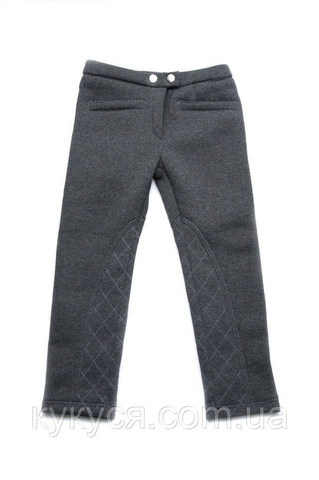 Брюки серого цвета на девочку