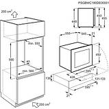 Винна шафа вбудована Electrolux — KBW 5 T (код 1507908), фото 4