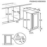 Винна шафа вбудована Electrolux — EWUS 020 B 5 B (код 1508083), фото 5