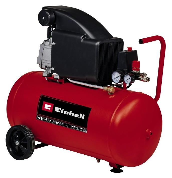 Компресор масляний Einhell TC-AC 270/50/8 (50 літрів, продуктивність 270 л/хв.)