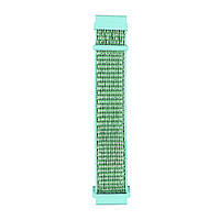Ремешок Универс 20 mm Nylon strips для Samsung/Amazfit/Huawei Цвет Бирюзовый m