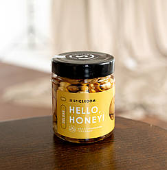 Мед з горіхами Делюкс смажений 230 г / скло