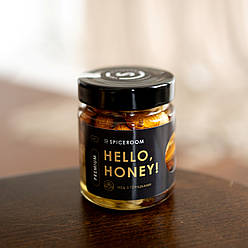 Мед з горіхами Преміум