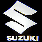 Логотип підсвітка дверей Lazer door logo light SUZUKI Лінза скло HD зображення, PREMIUM, фото 3