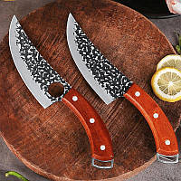 Кованный нож для мяса 15 cм Сатори 2 штуки