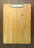 Планшет з дерева для меню (А4), фото 2