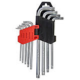 Набір ключів шестигранних Torx 9 шт. Т10–Т50 Vitals Master, фото 3