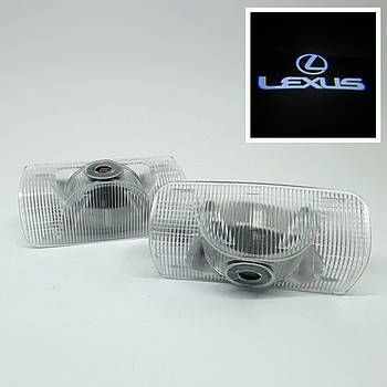 Логотип підсвітка дверей Лексус Lazer door logo light LEXUS