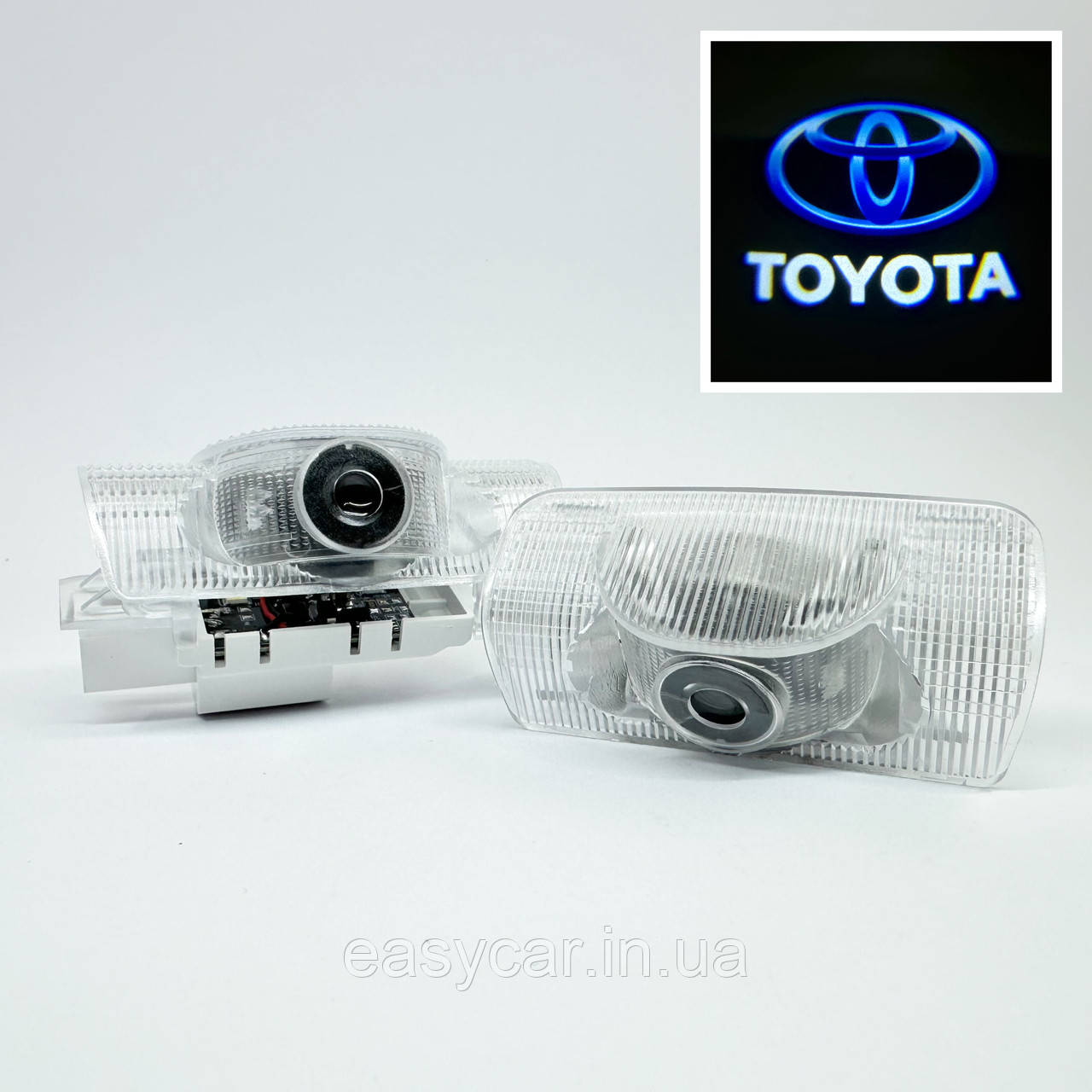 Логотип підсвітка дверей Тойота Lazer door logo light TOYOTA