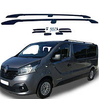 Рейлінги Renault Trafic 2014+ [КБ] "Black" STF