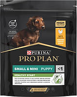 Сухой корм Purina Pro Plan Puppy Small&Mini для щенков мелких и карликовых пород с курицей 700 гр
