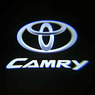 Логотип підсвітка дверей Тойота Кемрі Lazer door logo light TOYOTA CAMRY, фото 2