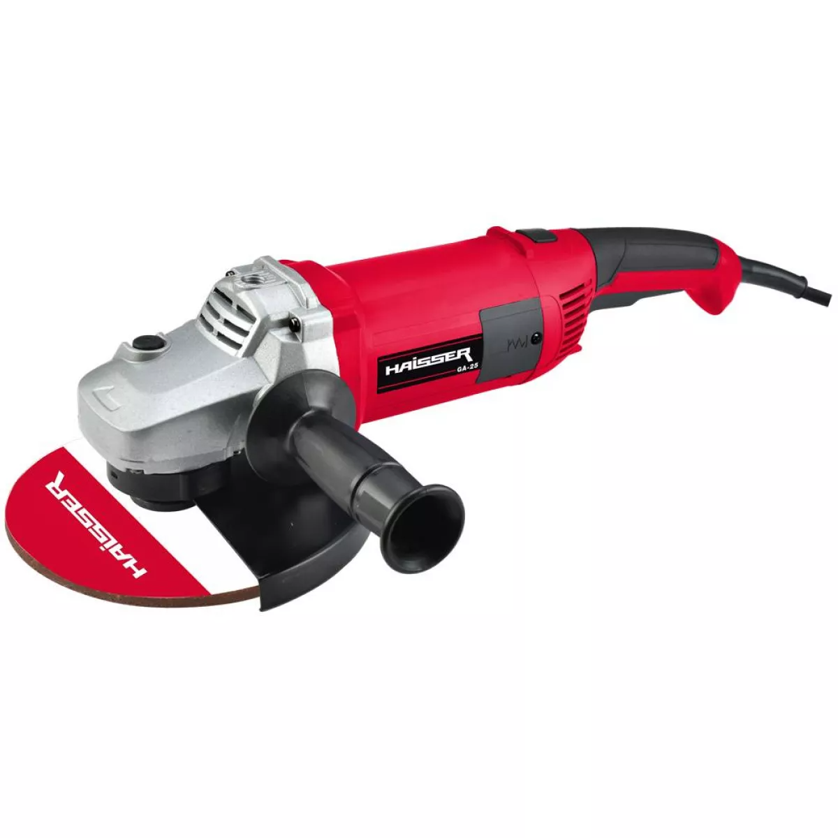 Шліфмашина кутова HAISSER GA-25, 2500 Вт, 6500 об/хв, 230 мм, фото 1