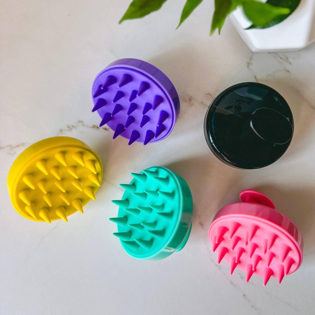 Щітка-масажер (скрабер) для шкіри голови, фото 1