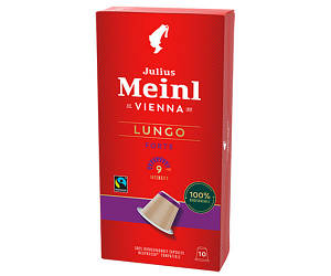 Nespresso капсули Julius Meinl Lungo Forte 10 шт Неспресо Джуліус 9 Форте міцна кава