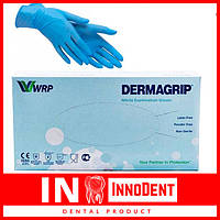 Перчатки Дермагрип, нитриловые, плотные, размер M, Dermagrip Nitrile Examenation Gloves (100 шт.)