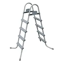Басейн каркасний Bestway 5619D розмір 427x122см, об'єм 15232л (картриджний фільтр-насос, драбина, тент), фото 6