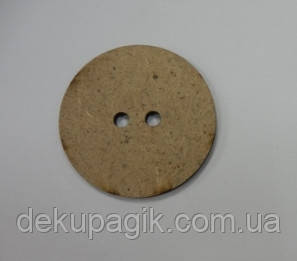Гудзичок Кругла 5см, фанера, фото 1