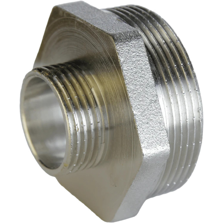 Ніпель редукційний 2| х1"НН нікельований NN852S OPTIMUM