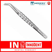 Пинцет стоматологический College изогнутый облегченная модель 150 мм (art. 1120) (Medesy)