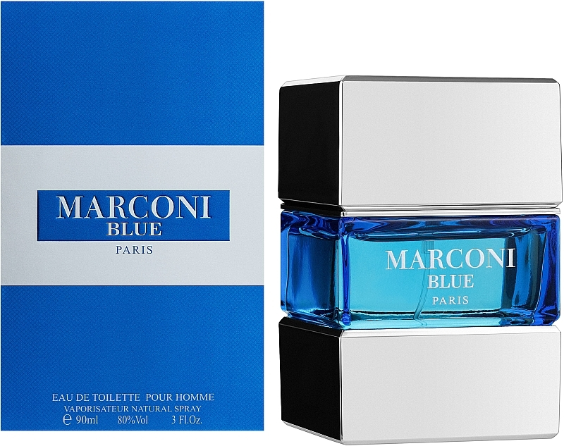 Туалетна вода Prestige Paris Marconi Blue для чоловіків — edt 90 ml