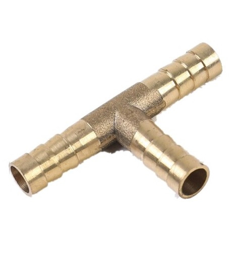 Трубка з'єднувальна потрійна латунна 16 мм х 16 мм литейна 1654Б