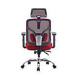Ергономічне офісне крісло jOkasta ANGEL червоне, фото 5