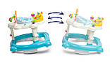 Ходунки 3 в 1 Caretero Hip Hop Light Blue, фото 5