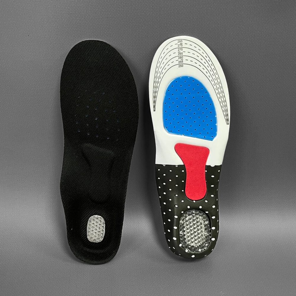 Дышащие стельки для обуви с подъемом пятки, Амортизирующие стельки с высокой пяткой для бега (79) 43 - фото 2 - id-p2118774159