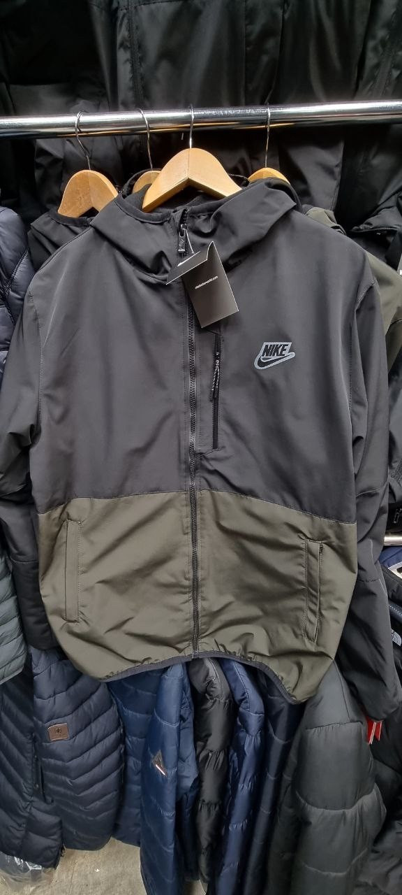 Чоловіча спортивна вітровка Nike, куртки чоловічі весна осінь Найк. Чоловічий одяг