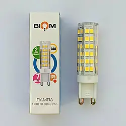 Світлодіодна лампа G9 7 W 2835 3000K AC220