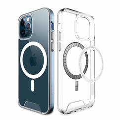 Чохол SPACE MagSafe Drop Protection for iPhone 16 Pro Transparent