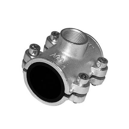 Врізка в трубу з внутрішньою різзю DN32 (42,0-42,9 мм) х 3/4<unk> OBD AGAflex, фото 1