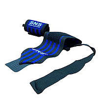 Напульсник фіксуючий для тяги чорно-блакитний ТА7-Blue