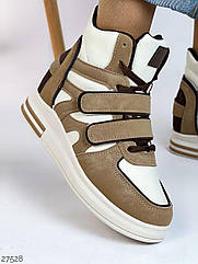 Демісезонні модні високі кросівки, черевики розміри 38