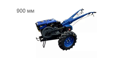 Мотоблок Forte МД-81 LUX дизельний синій [8 к.с. / 452 см3 / Ширина культивації 900 мм / без плуга], фото 1