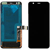 Екран (дисплей) Google Pixel 4 G020I з тачскріном оригінал 100% розбірка - знятий