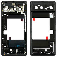 Рамка корпусу Google Pixel 6 чорна оригінал Китай