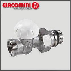 Відсікаючий клапан 1/2"х16 Giacomini прямий