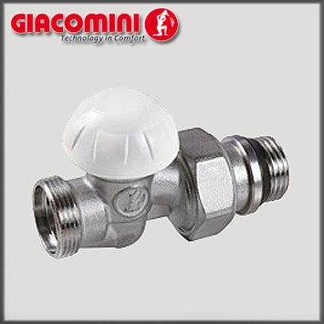 Відсікаючий клапан 1/2"х18 Giacomini прямий