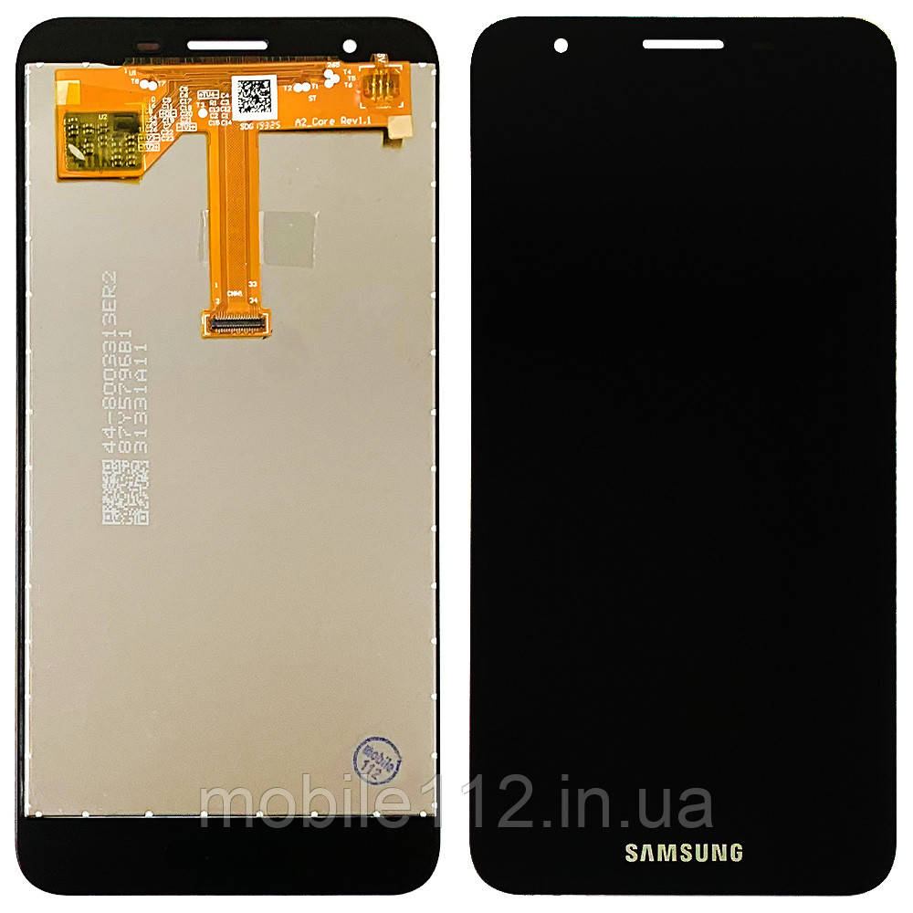 Екран (дисплей) Samsung Galaxy A2 Core A260F з тачскріном чорний