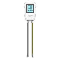 РH метр 3в1 цифровой анализатор грунта с LCD экраном Белый