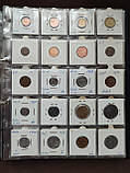 Альбом з монетами світу в холдерах 200 монет, фото 5
