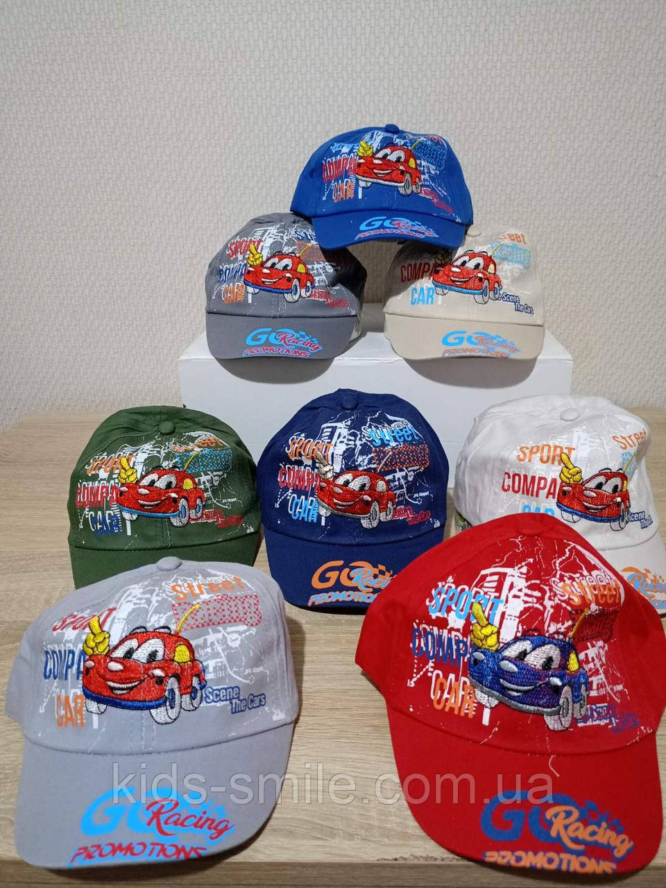 Кепки дитячі (48-50 розмір)
