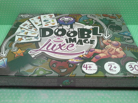 Danko Гра DOOBL IMAGE LUXE Доббл (56 карток) DBI-03-01 Настільна розважальна гра, фото 3