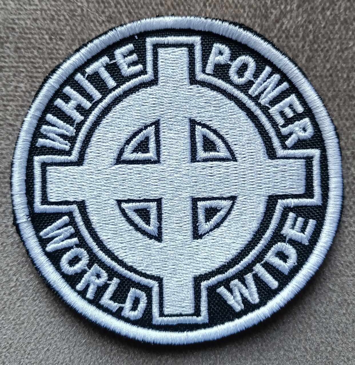 Шеврон White Power World Wide - фото 1 - id-p2007660362