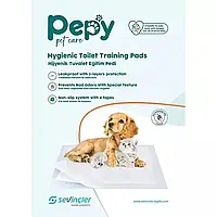 Пеленки для животных влагопоглощающие Pepy 90х60 см 30 шт