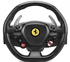 Комплект (руль, педалі) Thrustmaster T80 Ferrari 488 GTB Edition PC/PS4/PS5 Black (4160672)