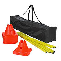 Тренувальний набір SELECT Agility set w/cones and poles 749640